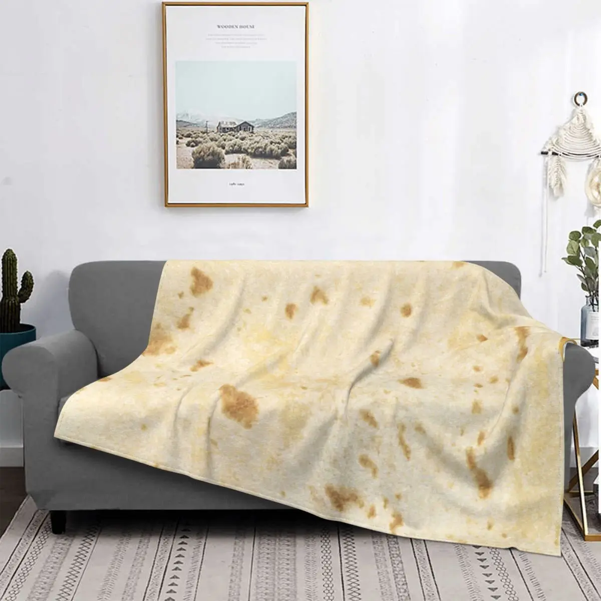 

Flour Burrito Blanket Food Tortilla Taco Pepperoni Plush Warm Soft Flannel Fleece Throw Blankets For Bedspread Bed Office Velvet