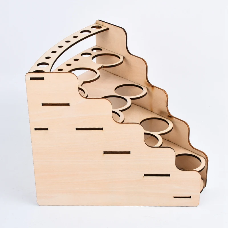 Деревянная подставка для хранения чернил 45 °|Подставки и стеллажи| |