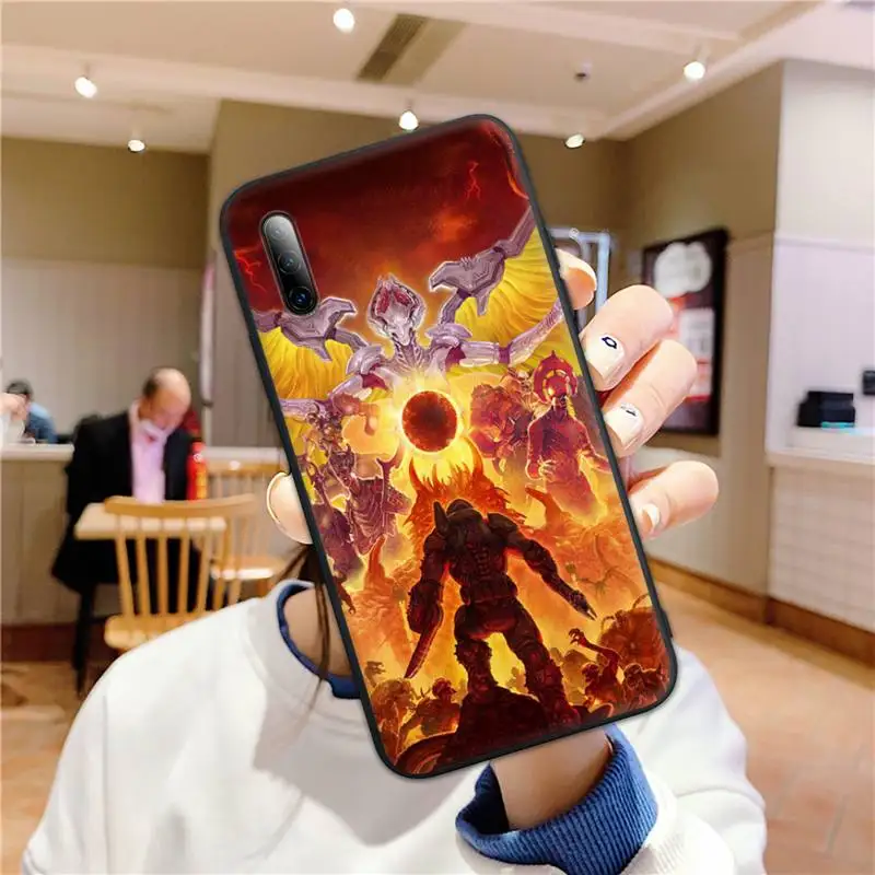 

skull game Doom Newly Arrived Soft Silicone Phone Case for Samsung A02 A52 A20S A12 A20E A30S A32 A40 A50S A51 A70 A72 A80 Funda