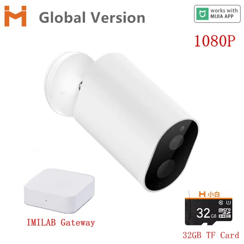 Новинка оригинальный IMILAB EC2 IP камера шлюз 1080P ии обнаружение человеческого