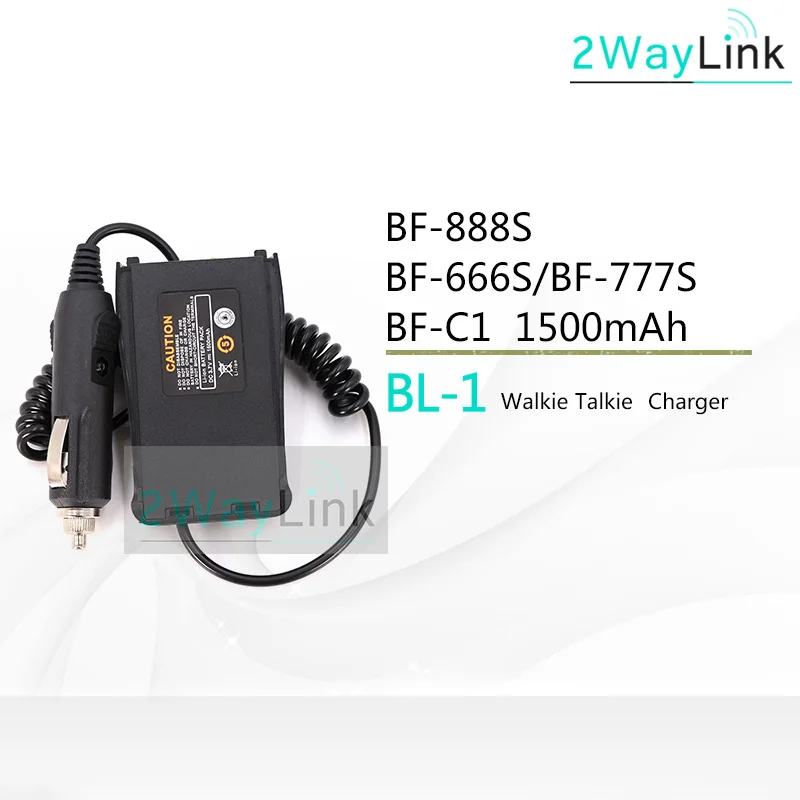 1 PCS Charger BF-C1 Baofeng BF-888S батарея BL-1 автомобильное зарядное устройство для BF-666S BF-777S 888s BF-88E совместим с H-777 H777 - Цвет: 1 PCS Charger