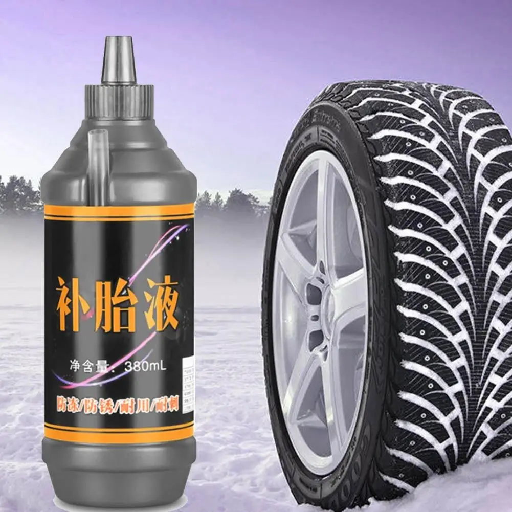 380ML Vacuum Tire Inner Tube Repair Glue Car Motorcycle Mountain Bike Universal Sealant Fluid |