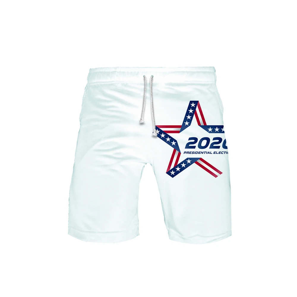 

Summer Shorts Trump 2020 PRESEDENTIAL ELECTION 3D letter Shorts Men/Boys Leisure Harajuku Personal breathability Beach pants