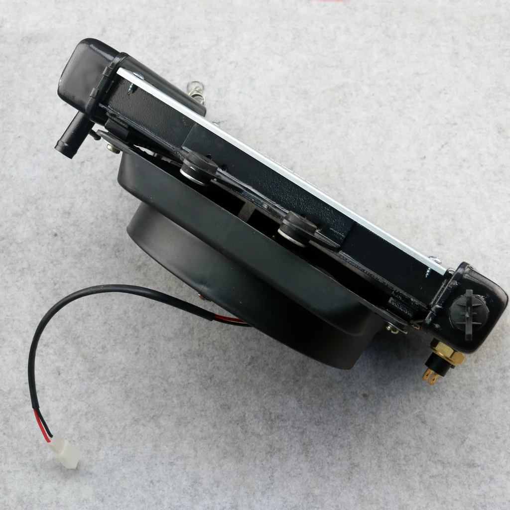 Радиатор с водяным охлаждением + вентилятор для квадроцикла 4 колесный 150cc 200CC