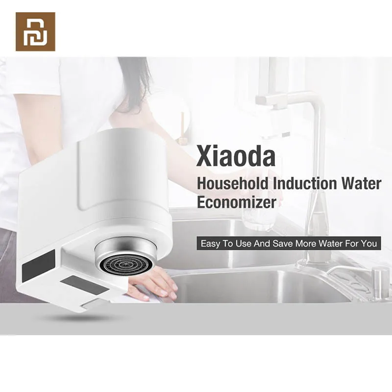 

Xiaomi Xiaoda Smart Faucet Infrared Induction Sensor Swivel Water Saving Tap Energy Saving Faucet Overflow Device From Youpin