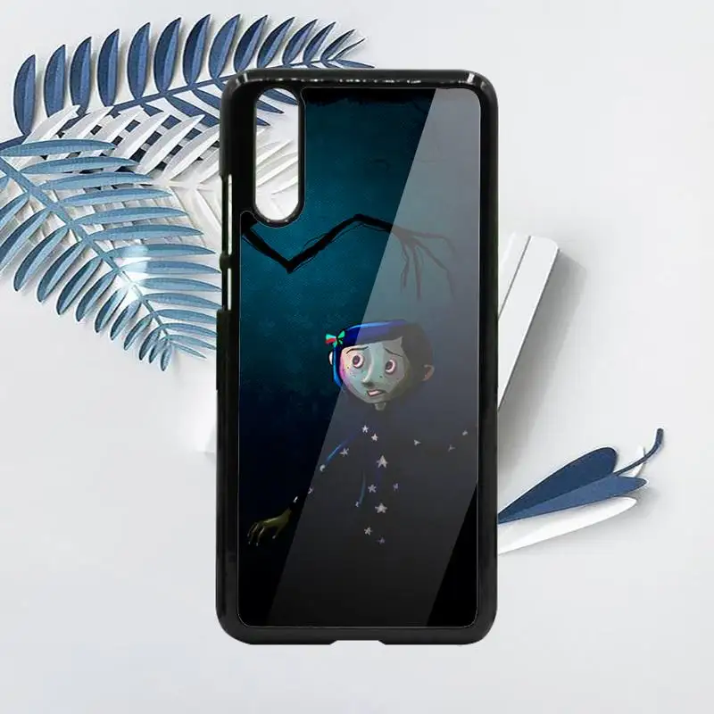 

American cartoon movie Coraline Phone Case PC For Samsung galaxy S note 8 9 20 10 e lite2019 plus pro ultra