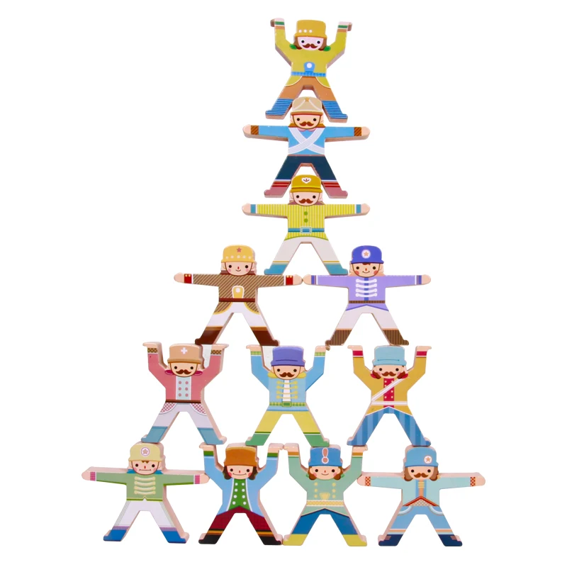 

Деревянные строительные блоки Hercules, деревянные игрушки «сделай сам» из нефрита, деревянные блоки, обучающие игрушки для детей