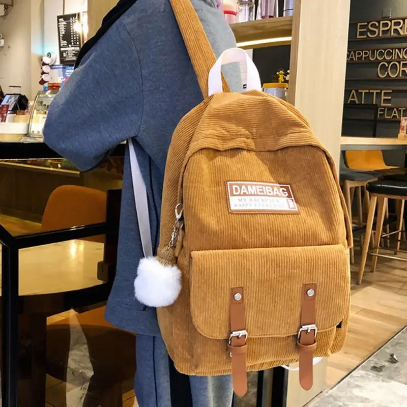 

Cute New Backpack Fashion Casual Women Backpack Canvas Travel School Bag For Teenage Girls College Laptop Shoulder Bags Mochilas
