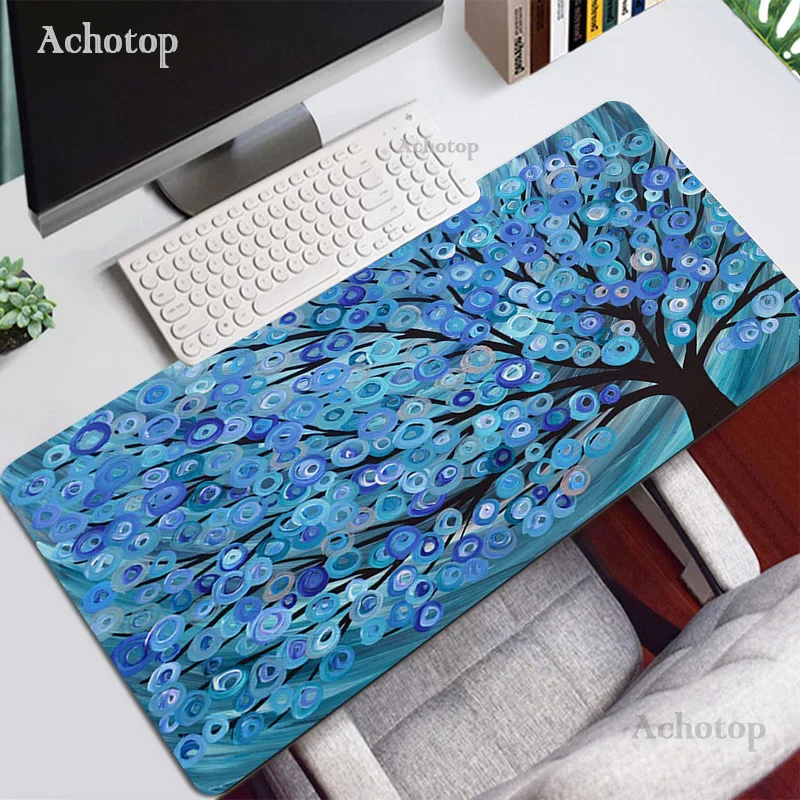 

Achotop Abstract art Mouse Pad Mouse Mat Grande Large Gaming Mousepad Natural Rubber Notebook Gamer Pad Mouse PC Desk Padmouse