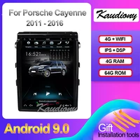 kaudiony 10 4 android 9 for porsche cayenne car dvd multimedia player auto radio automotivo gps navigation stereo 4g 2011 2018