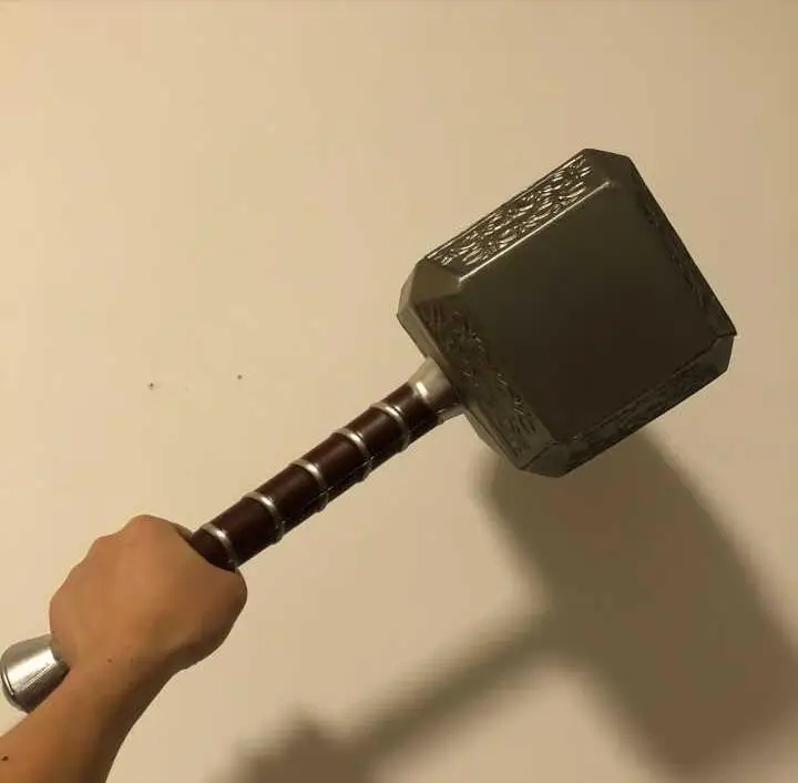 1: 1 Тора молотки 44 см Косплей Тор Thunderous Hammer ks о модели оружия фигурка детский