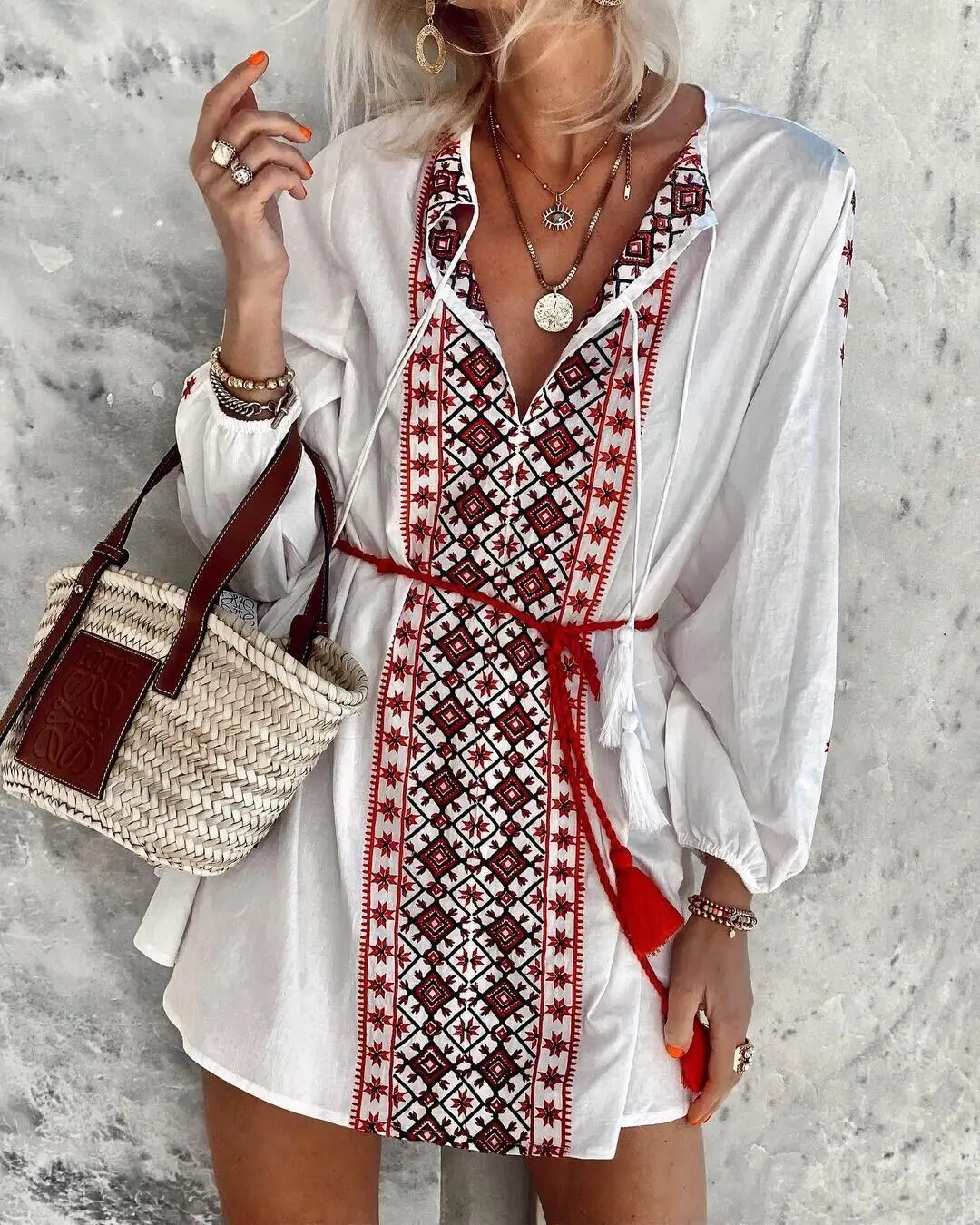 

Women Vintage Long Sleeve Solid Mini Dress Autumn Shirt Vestido Casual Long Top Blusas Robe Feminina Sundress