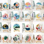 Набор для вышивки Кита, Skyland, игла для вышивания, картина для рукоделия, вышивка крестиком, шитье, художественная живопись