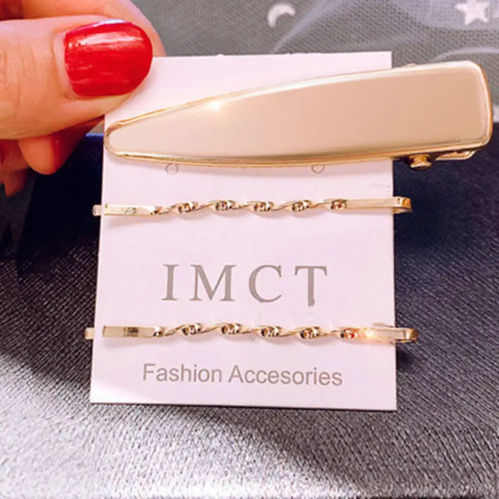 3 шт./компл. металлическая заколка для волос с жемчугом аксессуары укладки |