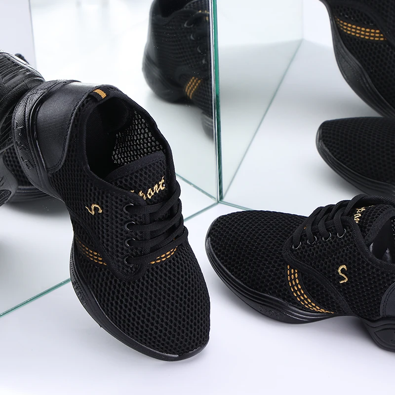 

Size 34-42 Jazz Dance Shoes Women's Dance Sneakers Lightweight Breathable Woman Dancing Shoes Ladies Girl's Modern Sports Shoes