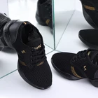 Женские кроссовки для джазовых танцев, легкие дышащие, современная спортивная обувь для девушек и женщин, размеры 34-42