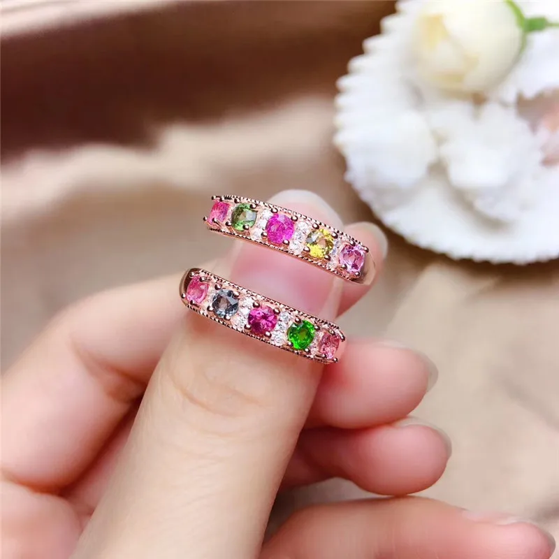 

Exquisite Women New Style Colour CZ Crystal Rose Gold Plated Ring Fashion Sweet Women AAA Zircon Ring Valentine Day Gift Jewelry