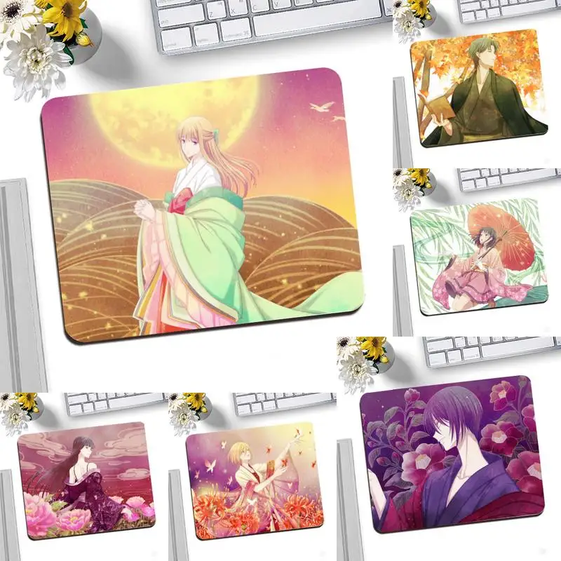 

Fruits Basket Beautiful Anime Mouse Mat Desktop Mousepad Gaming Small Mouse Pad 25X20CM Keyboard Mat