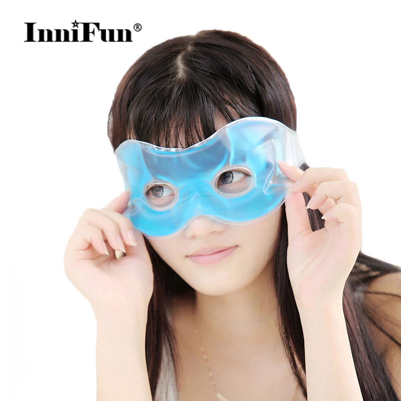 

Ice Gel Bag Eye Mask Remove Dark Circles Sleep Mask Eyes Spa Relax Anti Wrinkle Travel Home Night Lunch Break Sleeping Health