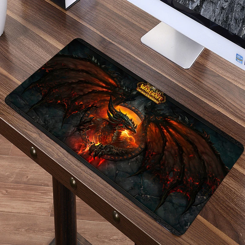 Игровой коврик для мыши World Of Warcraft 80x40 см компьютерная клавиатура компьютерный