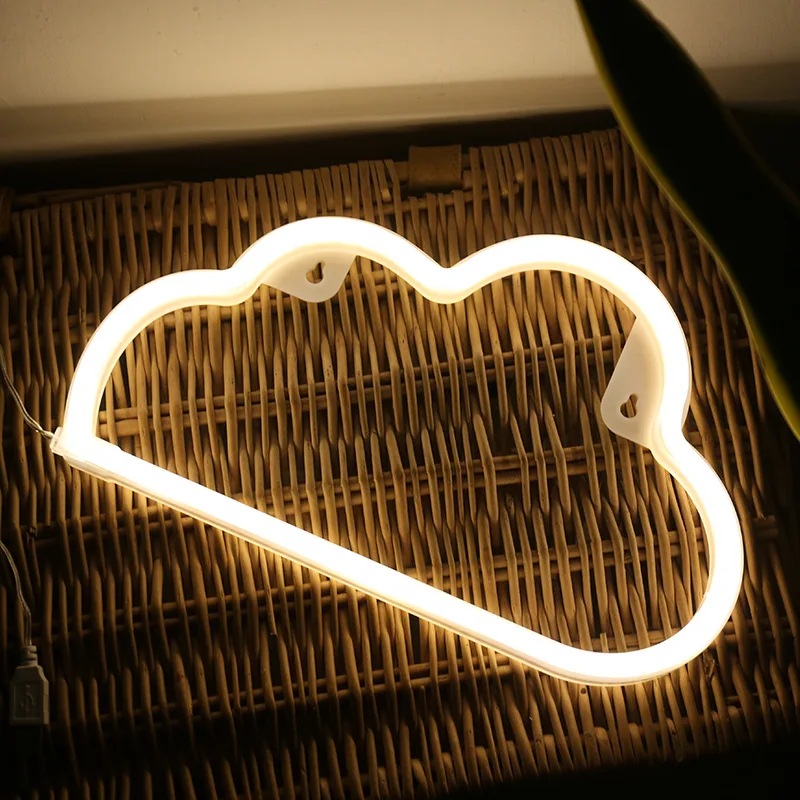 Светодиодная неоновая вывеска дневное освещение светильник в виде букв полоса