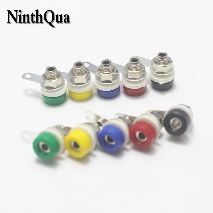 5 шт. медные штекеры с прокладкой 2 мм 11 мм|Соединители| |