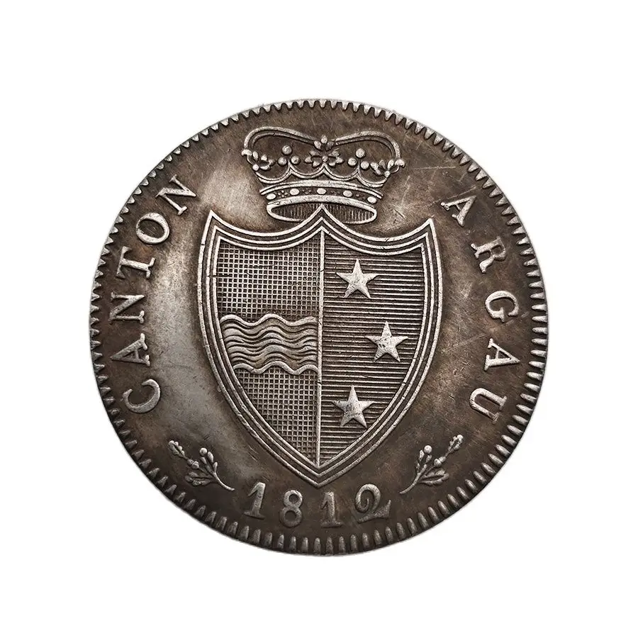 1812 Швейцарский памятная коллекции монет дома Украшения Сувениры настольные