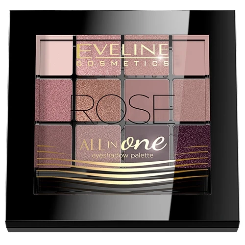 Палетка теней для век EVELINE ALL IN ONE |