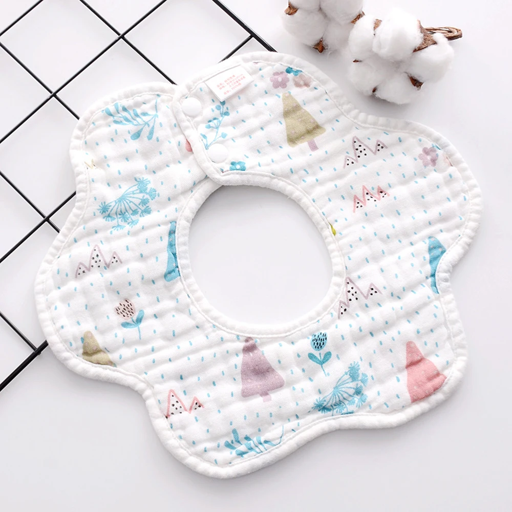 Вращающийся на 360 градусов Детский водонепроницаемый нагрудник для рта