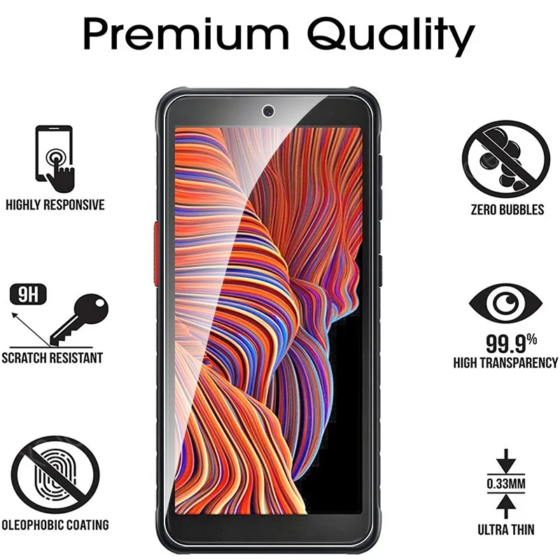 

3Pcs for samsung Xcover 5 screen protector for samsung galaxy Xcover 5 soft tempered glass on Xcover 5 5 protective film