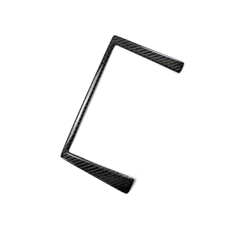 Автомобильный Стайлинг углеродное волокно радио объемная палка тип RHD глянцевое