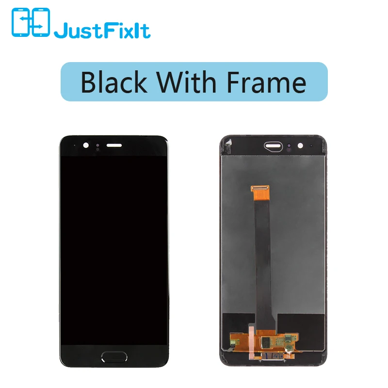 Black with frame Для huawei p10 plus VKY-L09 VKY-L29 VKY-AL00 ЖК-дисплей Дисплей Сенсорный экран планшета в сборе с рамкой - Цвет: Black with frame