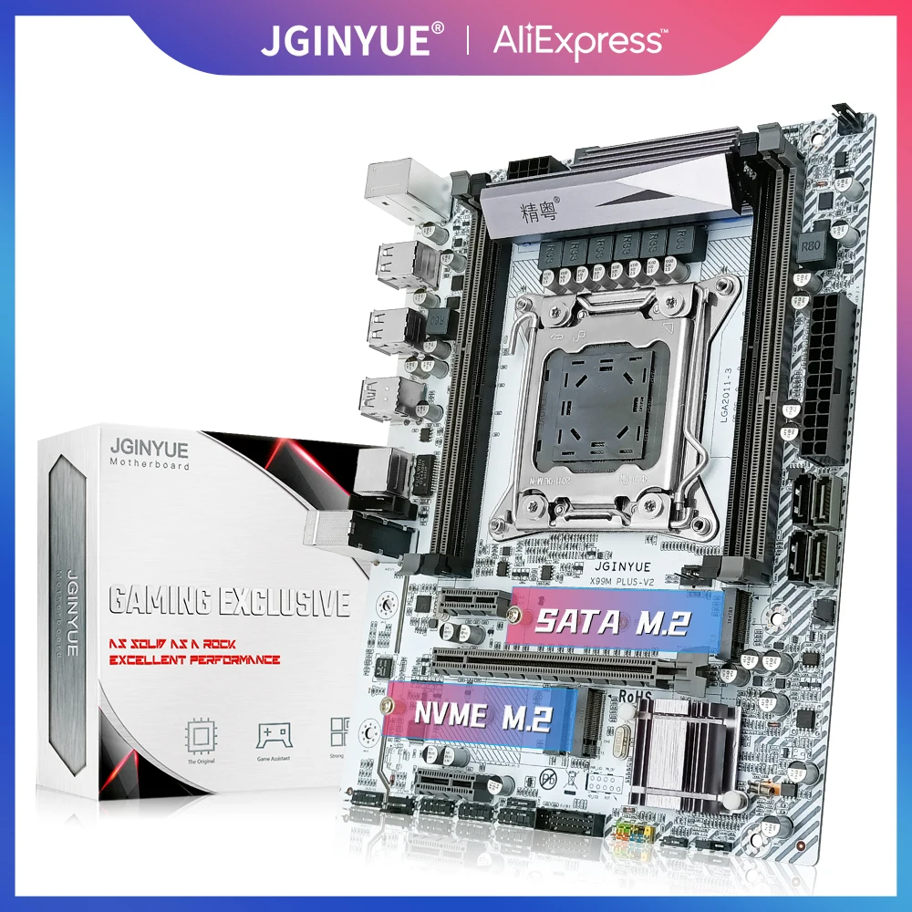 X99 материнская плата LGA 2011 3 Поддержка DDR3 * 2 DDR4 RAM E5 2678 V3 2696 процессор SATA pci e M.2 NVME Dual
