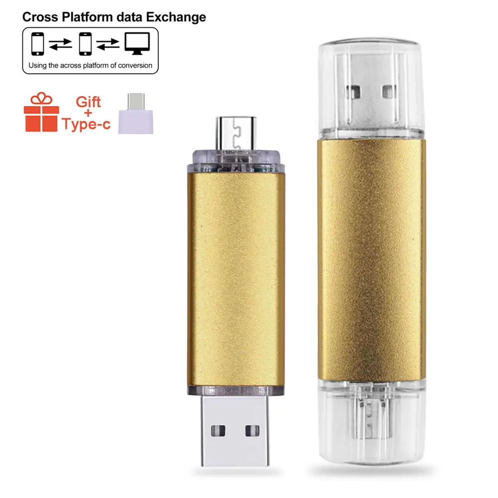 Флеш-накопитель Usb OTG с логотипом сделай сам 16 ГБ 32 64 128 Мб флешка металлический