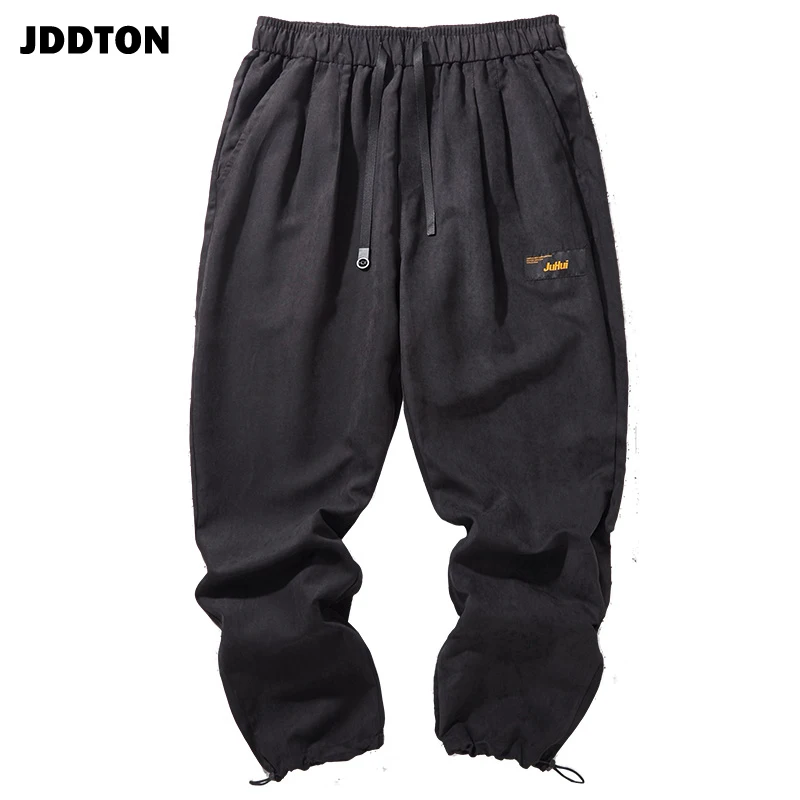 Мужские свободные брюки JDDTON тонкие спортивные штаны для бега Повседневная