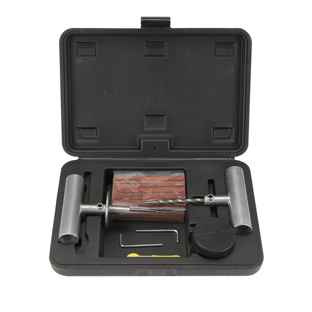 

Car Tire Repair Kit for Cars Quads Trailers Tractors Van Motorcycle Bike Tire Repair kits Emergency Heavy Duty Tubeless Puncture