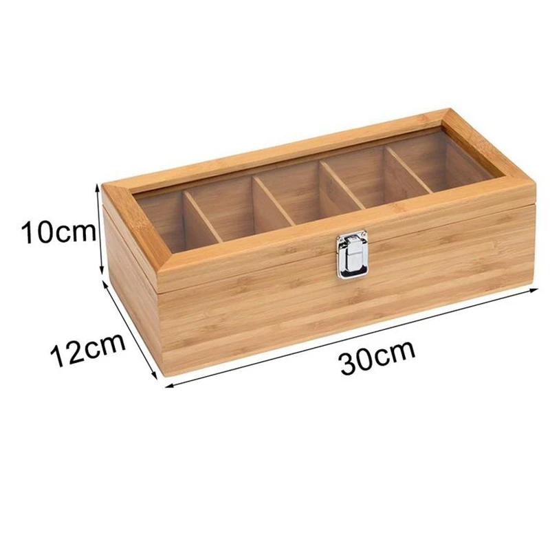 Бамбуковая система чайная сумка органайзер для ювелирных изделий Коробка