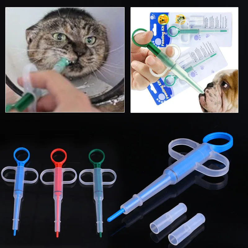 Feeding Kit 1PC Medicine Tablet Piller Pills Dispenser Cat Water Device Weaning Dog | Дом и сад