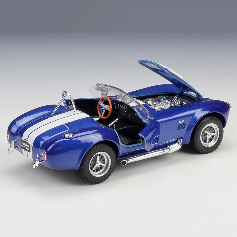 Welly 1:24 оригинальная коробка 1965 SHELBY COBRA 427 литая модель автомобиля Игрушечная