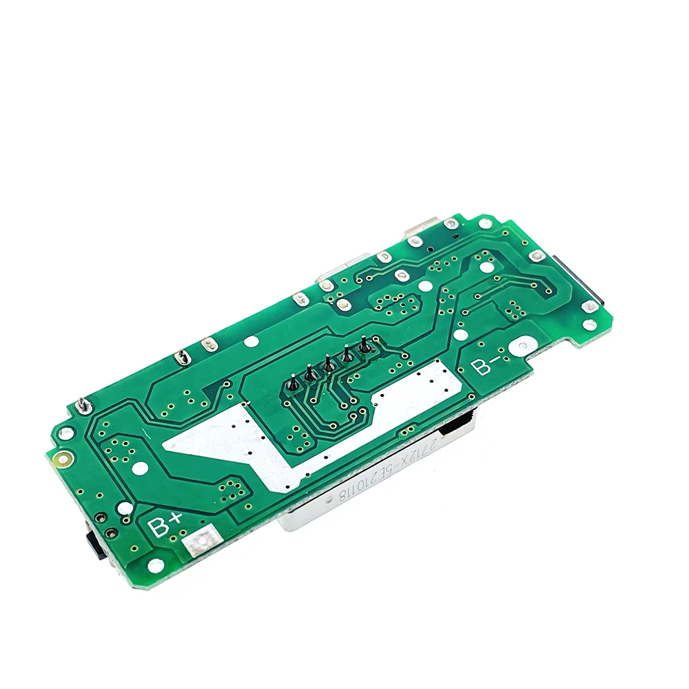 Светодиодный двойной USB 5 В 18650 а Micro/Type-C внешний аккумулятор модуль зарядки