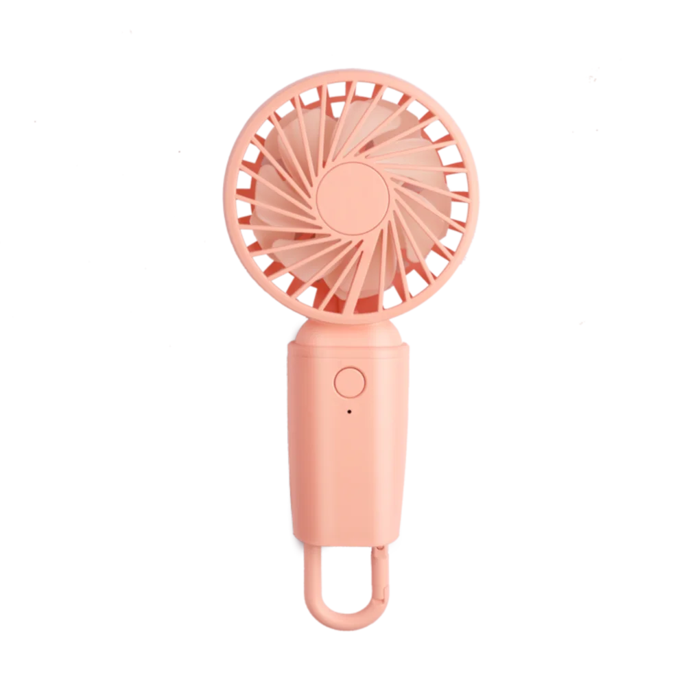 

Foldable Handheld Mini Fan Portable Hanging Fan USB Rechargeable Cooler 3 Speed Adjustable Double Blades Cooling Fan For Summer
