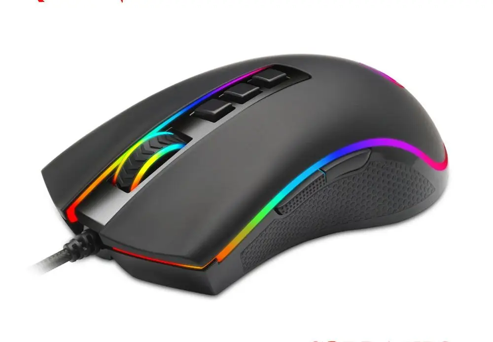 

Программируемая эргономичная мышь с 9 кнопками, 24000 DPI