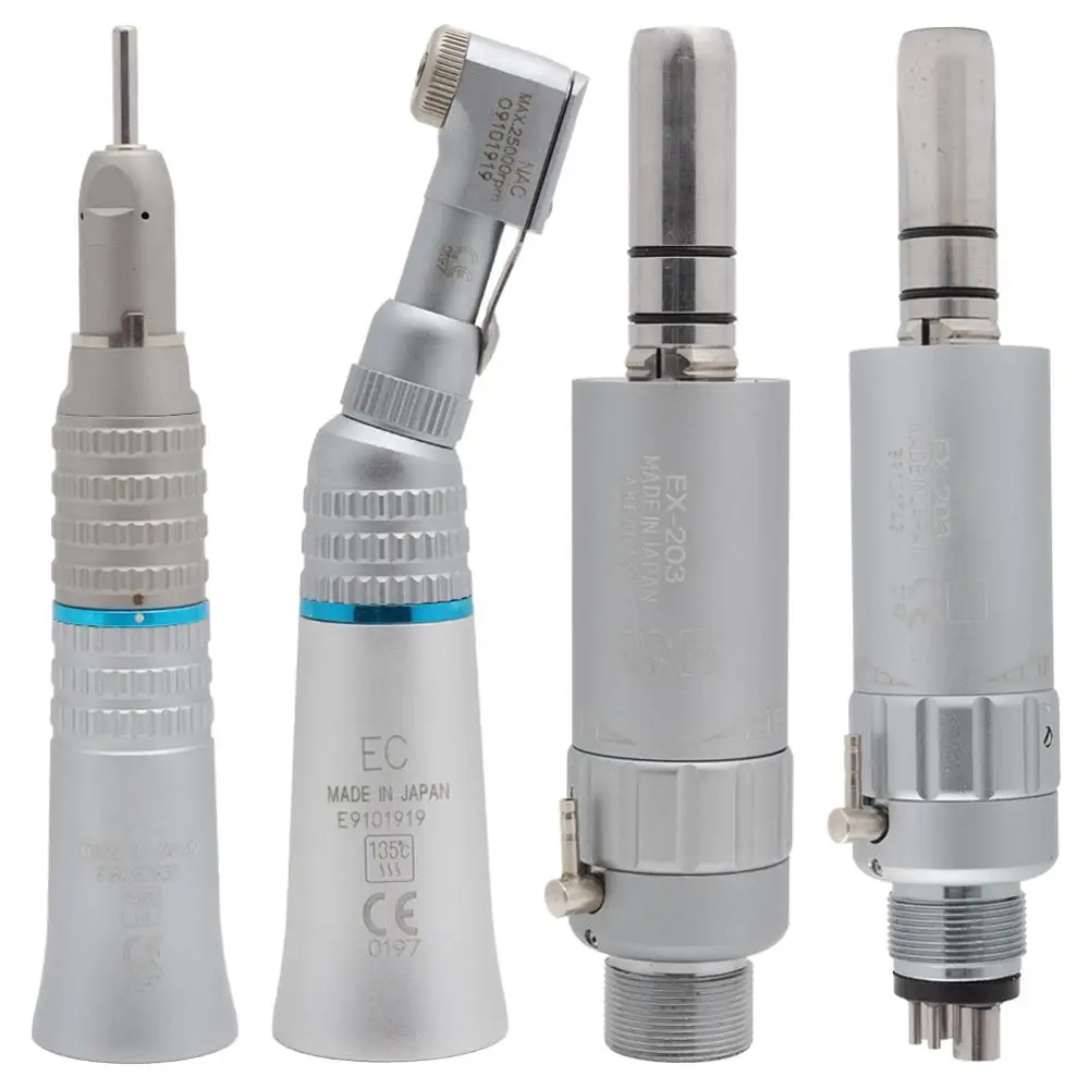 Стоматологический низкоскоростной наконечник EX203 воздушная турбина прямой нос