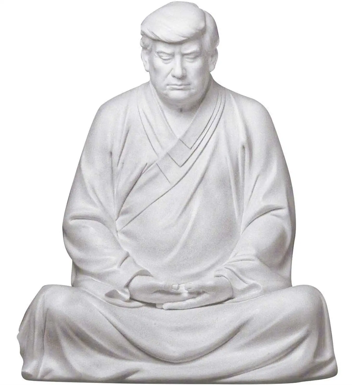 

Buddha statue of Trump Donald Trump Make Your Company Great Again ornaments Dong (know it all) Buddha of the West