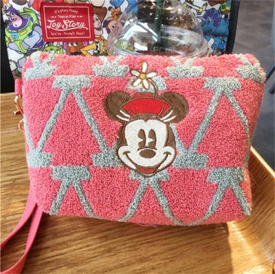 Clutch Клатч с рисунком Минни, Дейзи, Дональд Дак, косметичка, красивый чехол, сумка-мессенджер, женская кожаная сумка на ремне, сумки через плечо для женщин - Цвет: Clutch