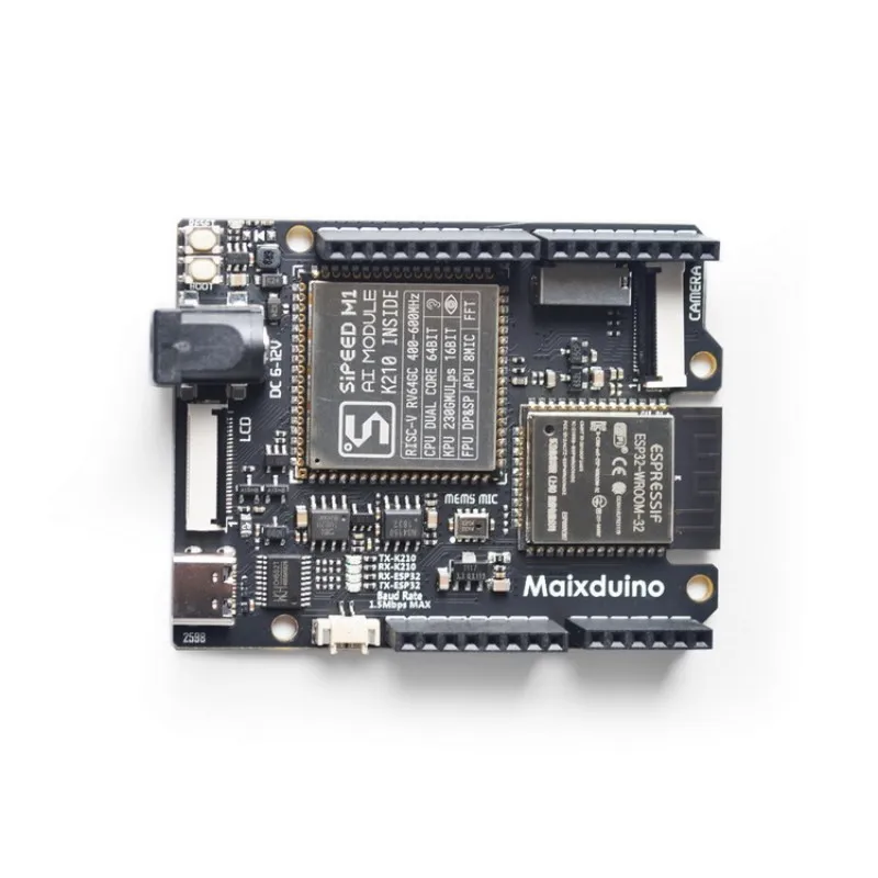 

Sipeed Maixduino AI development board k210 RISC-V AI+lOT ESP32