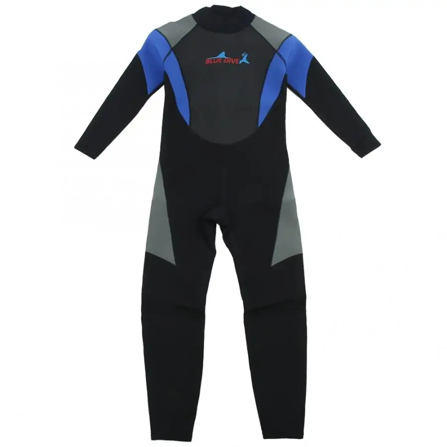Diving Suit Full Bodysuit Wetsuit 3mm Neoprene Stretchy Swimming Long Sleeve Keep Warm Sunscreen Snorkeling Wet | Спорт и