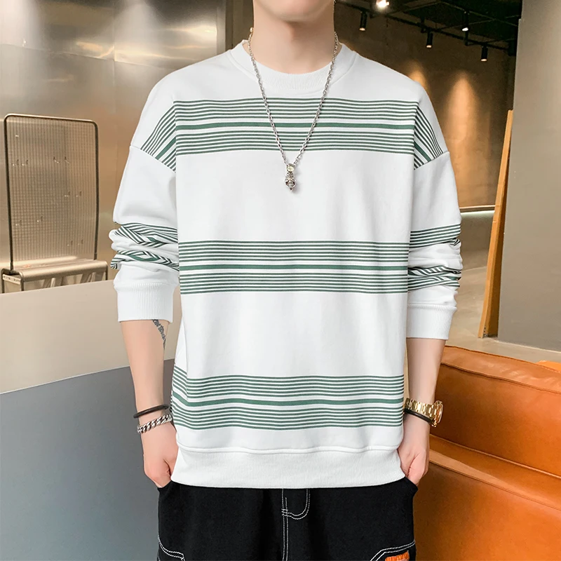 

Thin sweater outer wear simple round neck long sleeve sweater