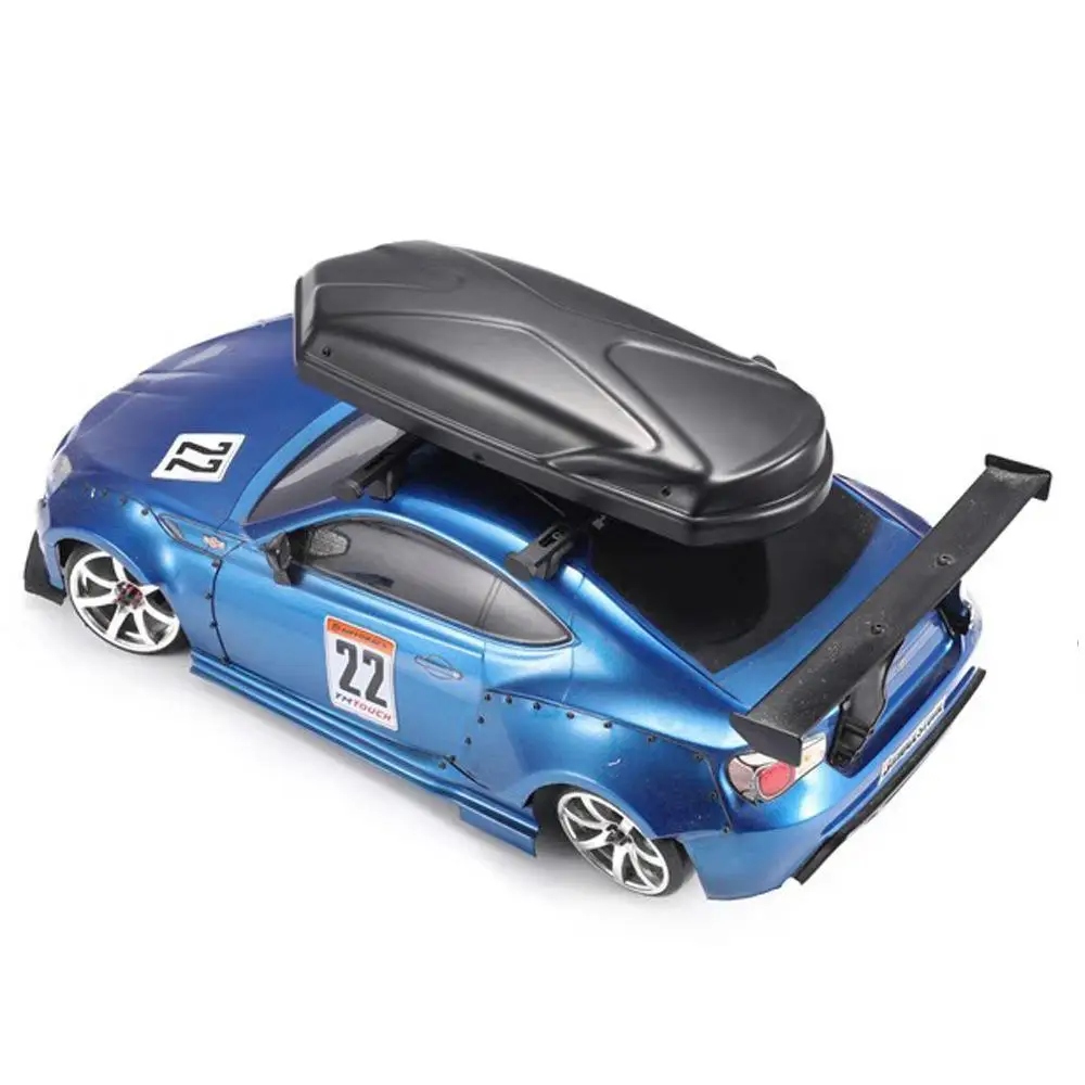 

Радиоуправляемая машина 1:10 для внедорожного скалолазания, дистанционное управление, багаж на крыше, «сделай сам», обновленная модификация ...