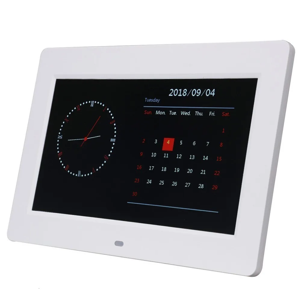 10 дюймов TFT Экран светодиодный Подсветка HD 1024*600 цифровая фоторамка электронный альбом для фотографий музыки MP3 MP4 порта Retrato цифровой